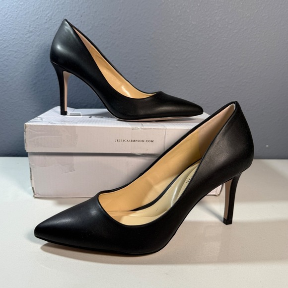 Jessica Simpson Shoes - Jessica Simpson Apelhan Pumps Women 6.5 Black  Stiletto Toe
